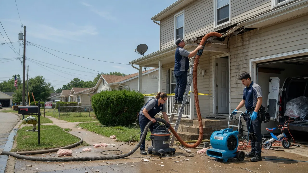 Water Damage Restoration in Longton, KS near me